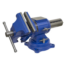 Load image into Gallery viewer, Sealey Vice Cast Iron Multifunction Swivel Base 150mm (6")