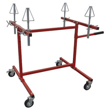 Load image into Gallery viewer, Sealey Alloy Wheel Painting/Repair Stand - 4-Wheel Capacity