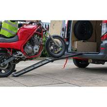 Load image into Gallery viewer, Sealey Steel Mesh Folding Loading Ramp 360kg Capacity