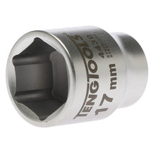 Load image into Gallery viewer, Teng Socket 3/8" Drive 17mm Stainless - 6pt