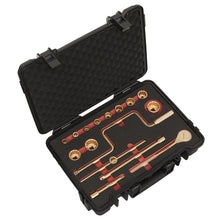 Load image into Gallery viewer, Sealey Socket Set 17pc 1/2" Drive - Non-Sparking (Premier)