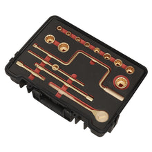 Load image into Gallery viewer, Sealey Socket Set 17pc 1/2" Drive - Non-Sparking (Premier)