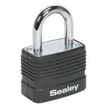 Load image into Gallery viewer, Sealey Steel Body Combination Padlock 40mm