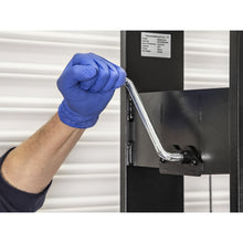 Load image into Gallery viewer, Sealey Viking Air/Hydraulic Press 100 Tonne Floor Type, Sliding Ram and Foot Pedal