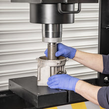 Load image into Gallery viewer, Sealey Viking Air/Hydraulic Press 100 Tonne Floor Type, Sliding Ram and Foot Pedal