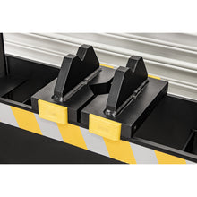 Load image into Gallery viewer, Sealey Viking Air/Hydraulic Press 50 Tonne Floor Type, Sliding Ram and Foot Pedal