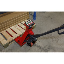 Load image into Gallery viewer, Sealey Pallet Truck, Scales - 2000kg Capacity 1150 x 555mm