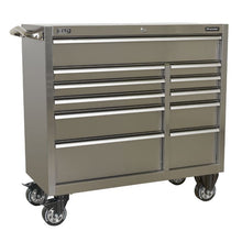 Load image into Gallery viewer, Sealey Rollcab 11 Drawer Heavy-Duty Stainless Steel 1055mm
