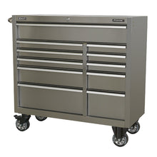 Load image into Gallery viewer, Sealey Rollcab 11 Drawer Heavy-Duty Stainless Steel 1055mm