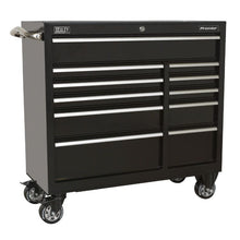 Load image into Gallery viewer, Sealey Rollcab 11 Drawer Heavy-Duty Black 1055mm