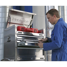 Load image into Gallery viewer, Sealey Topchest 4 Drawer Stainless Steel Heavy-Duty 675mm