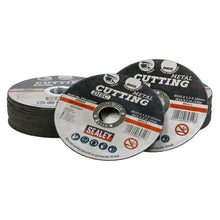 Load image into Gallery viewer, Sealey Cutting Disc 115mm x 1.2mm - 22mm Bore - Pack of 50