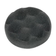 Load image into Gallery viewer, Sealey Buffing & Polishing Foam Head Hook-and-Loop 80 x 25mm Black/Soft