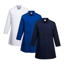 Load image into Gallery viewer, Portwest Food Industry Men's Pocket Coat 2202