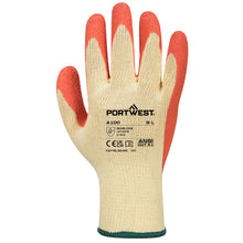Load image into Gallery viewer, Portwest Grip Glove - Latex A100 (Pack of 6 pairs)