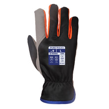 Load image into Gallery viewer, Portwest Wintershield Glove Black/Orange A280