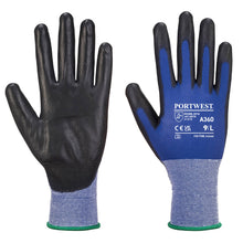 Load image into Gallery viewer, Portwest Senti - Flex Glove Blue/Black A360