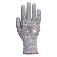 Load image into Gallery viewer, Portwest LR Cut PU Palm Glove Grey A620