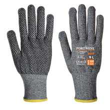 Load image into Gallery viewer, Portwest Sabre-Dot Glove Grey A640