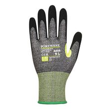 Load image into Gallery viewer, Portwest CS Cut E15 Nitrile Glove Grey/Black A650