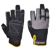 Load image into Gallery viewer, Portwest Powertool Pro - High Performance Glove Black A740