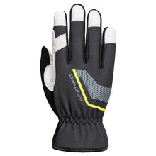 Load image into Gallery viewer, Portwest Stretch Utility Leather Glove Black A775