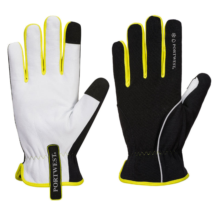 Portwest PW3 Winter Glove Black/Yellow A776