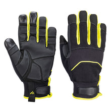Load image into Gallery viewer, Portwest Needle Resistant Glove Black/Yellow A792