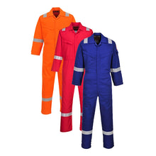 Load image into Gallery viewer, Portwest Araflame Silver Coverall AF73