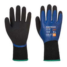 Load image into Gallery viewer, Portwest Thermo Pro Glove Blue/Black AP01