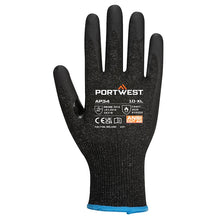 Load image into Gallery viewer, Portwest LR15 Nitrile Foam Touchscreen Glove Black AP34 - Pack of 12 Pairs