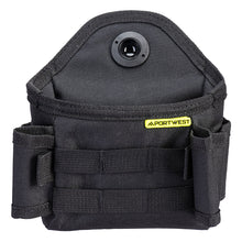 Load image into Gallery viewer, Portwest Modular Trouser Tape Pocket Black B921