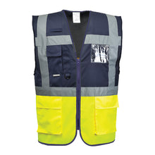 Load image into Gallery viewer, Portwest Paris Hi-Vis Contrast Executive Vest C276