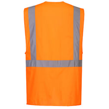 Load image into Gallery viewer, Portwest Hi-Vis Tablet Pocket Executive Vest C357