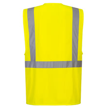 Load image into Gallery viewer, Portwest Hi-Vis Tablet Pocket Executive Vest C357