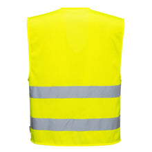 Load image into Gallery viewer, Portwest Hi-Vis Mesh Two Band Vest C374