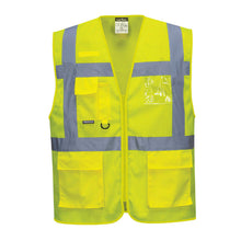 Load image into Gallery viewer, Portwest Athens Hi-Vis Mesh Executive Vest C376