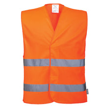 Load image into Gallery viewer, Portwest Hi-Vis Two Band Vest C474