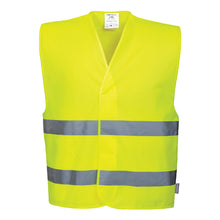 Load image into Gallery viewer, Portwest Hi-Vis Two Band Vest C474