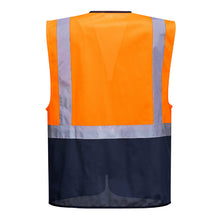 Load image into Gallery viewer, Portwest Warsaw Hi-Vis Contrast Executive Vest C476