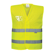 Load image into Gallery viewer, Portwest Hi-Vis Half Mesh Two Band Vest C494