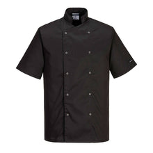 Load image into Gallery viewer, Portwest Cumbria Chefs Jacket S/S C733