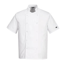 Load image into Gallery viewer, Portwest Cumbria Chefs Jacket S/S C733