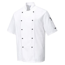 Load image into Gallery viewer, Portwest Kent Chefs Jacket S/S C734