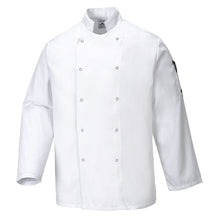 Load image into Gallery viewer, Portwest Suffolk Chefs Jacket L/S C833