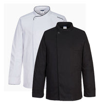 Load image into Gallery viewer, Portwest Surrey Chefs Jacket L/S C835