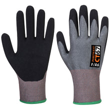 Load image into Gallery viewer, Portwest CT Cut F13 Nitrile Glove Grey/Black CT67