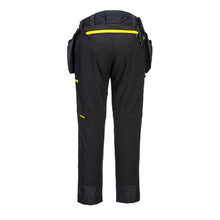 Load image into Gallery viewer, Portwest DX4 Detachable Holster Pocket Softshell Trousers Black DX450