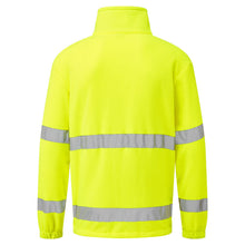 Load image into Gallery viewer, Portwest Hi-Vis 1/2 Zip Fleece F302