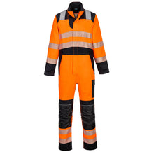 Load image into Gallery viewer, Portwest PW3 FR HVO Coverall Orange/Black FR509